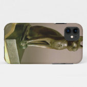 女神Bastetを表している猫の小像 Case-Mate iPhoneケース (裏面(横))