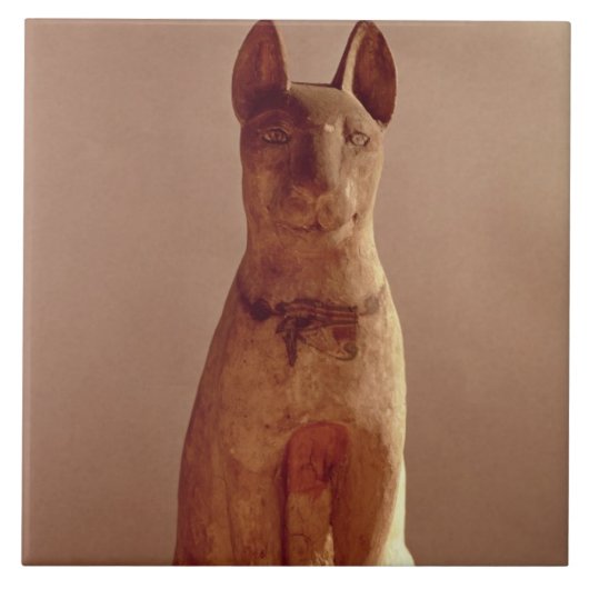 女神Bastet (pによって保護される猫の棺 タイル (正面)