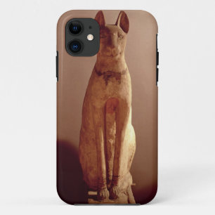 女神Bastet (pによって保護される猫の棺 iPhone 11 ケース