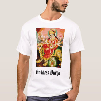 女神Durgaの女神Durga Tシャツ