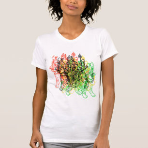 女神Durga Tシャツ