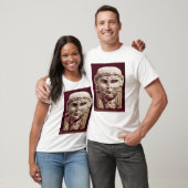 女神Ishtarの頭部、アンマンから、ヨルダン Tシャツ (ユニセックス)