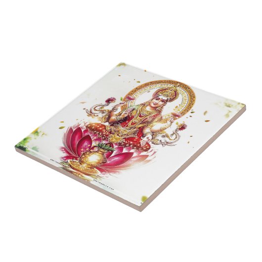 女神LAKSHMI タイル (側面)