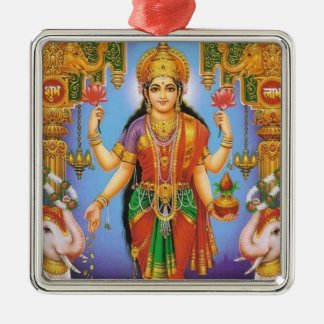 女神Lakshmi メタルオーナメント