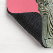 女神Sequanaの置物 マウスパッド (コーナー)