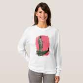女神Sequanaの置物 Tシャツ (正面フル)