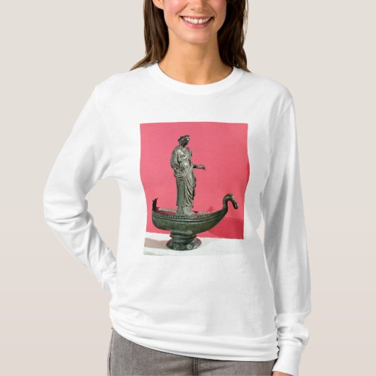 女神Sequanaの置物 Tシャツ (正面)