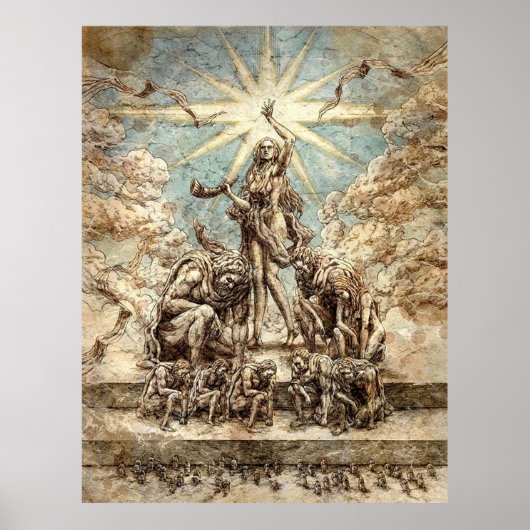 女神YmirアニメSNK ポスター (正面)