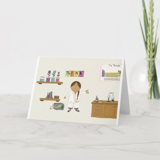女科学者 カード (正面)