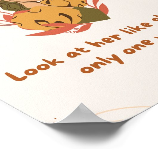 女素晴らしのポスター:見えるのは唯一のポスター ポスター (角)