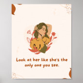 女素晴らしのポスター:見えるのは唯一のポスター ポスター (正面)