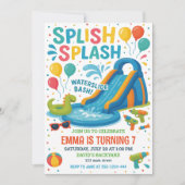 女素朴子確認招待状 招待状 (正面)