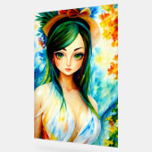 女絵画性 アクリルサイン (傾斜)