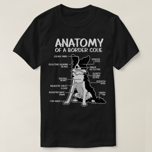 女縁ど子コリーおもしろいママ Tシャツ (デザイン正面)