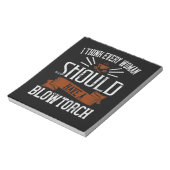 女考えは皆吹雪だ ノートパッド (回転)