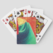 女考えるコンテンポラリー芸絵画術 トランプ (裏面)