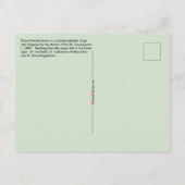 女聖人3人の庭(詳細、M 070) ポストカード (裏面)