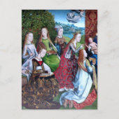 女聖人6人(離れ半:M 070) ポストカード (正面)