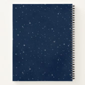 女航海のの子ベアーピンクベビーシャワーゲストブック ノートブック (裏面)