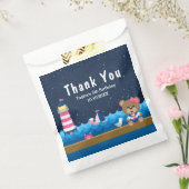 女航海のの子ベアーピンク誕生日パーティーありがとう フェイバーバッグ (封をした状態)