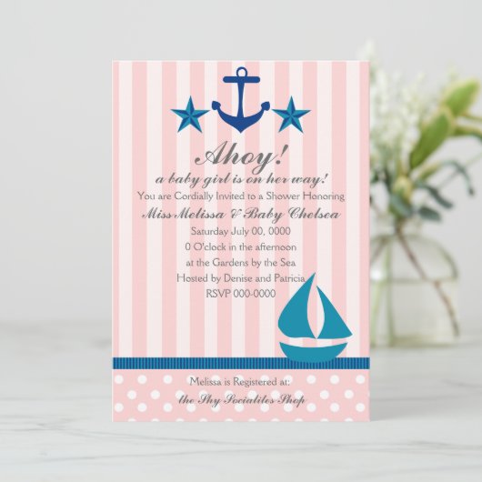 女航海のの子 招待状 (スタンド正面)