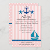 女航海のの子 招待状 (正面/裏面)