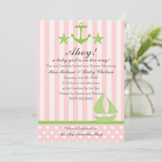 女航海のの子 招待状 (スタンド正面)