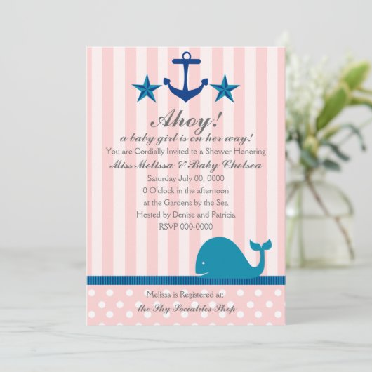 女航海のの子 招待状 (スタンド正面)