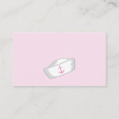 女航海の子の赤ちゃんシャワーベビー エンクロージャーカード (裏面)