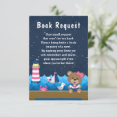 女航海の子ベアーピンクと海軍のブックリクエスト エンクロージャーカード (スタンド正面)