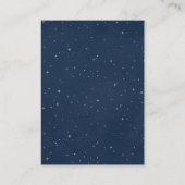 女航海の子モンキーピンクとネイビーオムツラッフル エンクロージャーカード (裏面)