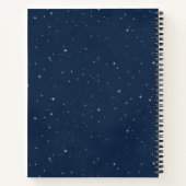 女航海の子モンキーピンクベビーシャワーゲストブック ノートブック (裏面)