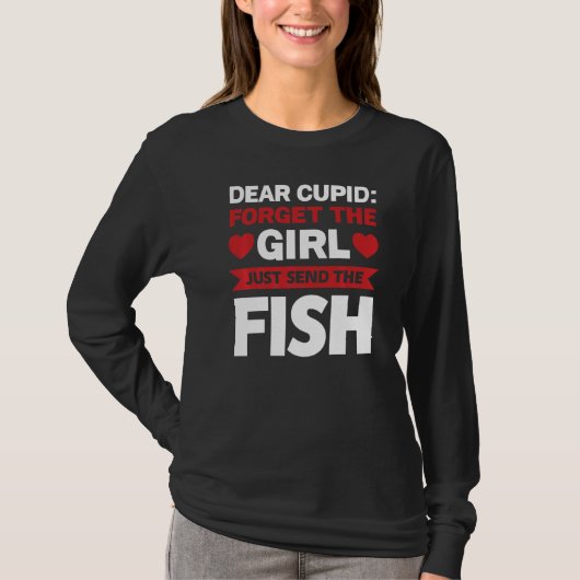 女親愛の忘れ子のキューピッド Tシャツ (正面)
