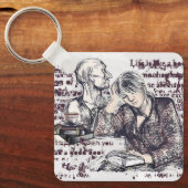 女読の子だ キーホルダー (正面)