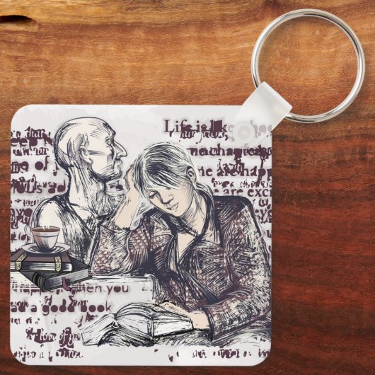 女読の子だ キーホルダー (裏面)