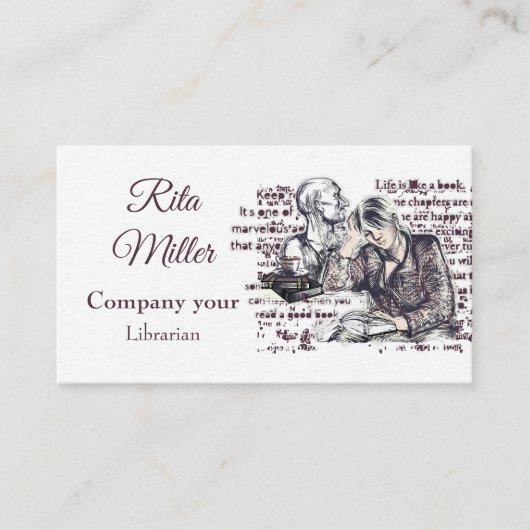 女読の子だ 名刺 (正面)