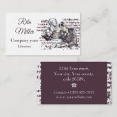 女読の子だ 名刺 (正面/裏面)