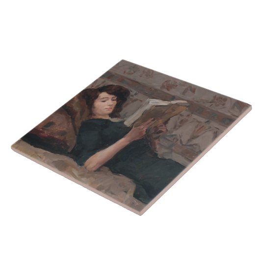 女読の子の本 タイル (側面)