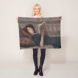 女読の子の本 フリースブランケット