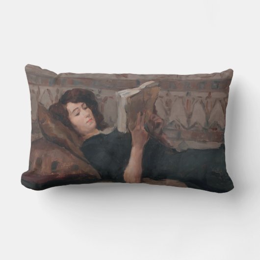 女読の子の本 ランバークッション (正面)