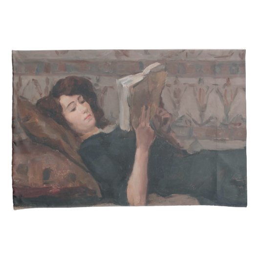 女読の子の本 枕カバー (正面右)