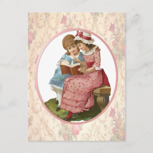 女読の子 ポストカード (正面)