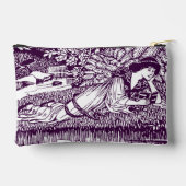 女読は池の側 アクセサリーポーチ (裏面)