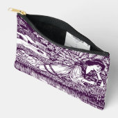 女読は池の側 アクセサリーポーチ (見開き)