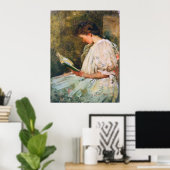 女読本で題名は不明 ポスター (ホームオフィス)