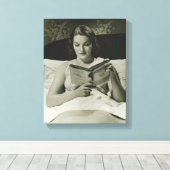 女読本 キャンバスプリント (インサイチュ (ウッドフロア))