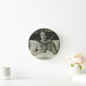 女読本 ラウンド壁時計 (ホーム)