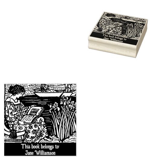 女読本 ラバースタンプ (押印)