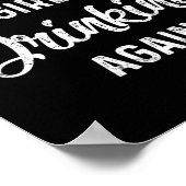 女警告の子は再び飲んでいる ポスター (角)