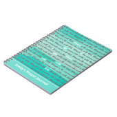 女賛美人祈りの言葉雑カスタム誌 ノートブック (左側)